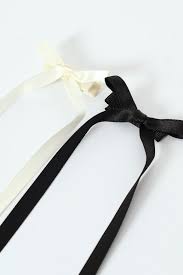 Thin Hair Silk Bows