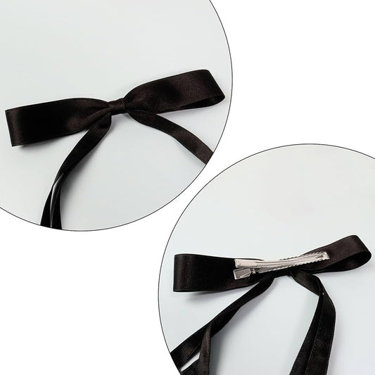 Thin Hair Silk Bows